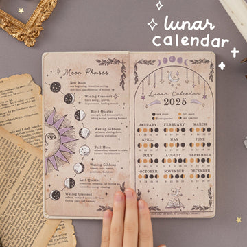 Tsuki ‘Le Soleil’ Collector's Edition Moon Planner Travel Notebook ☾